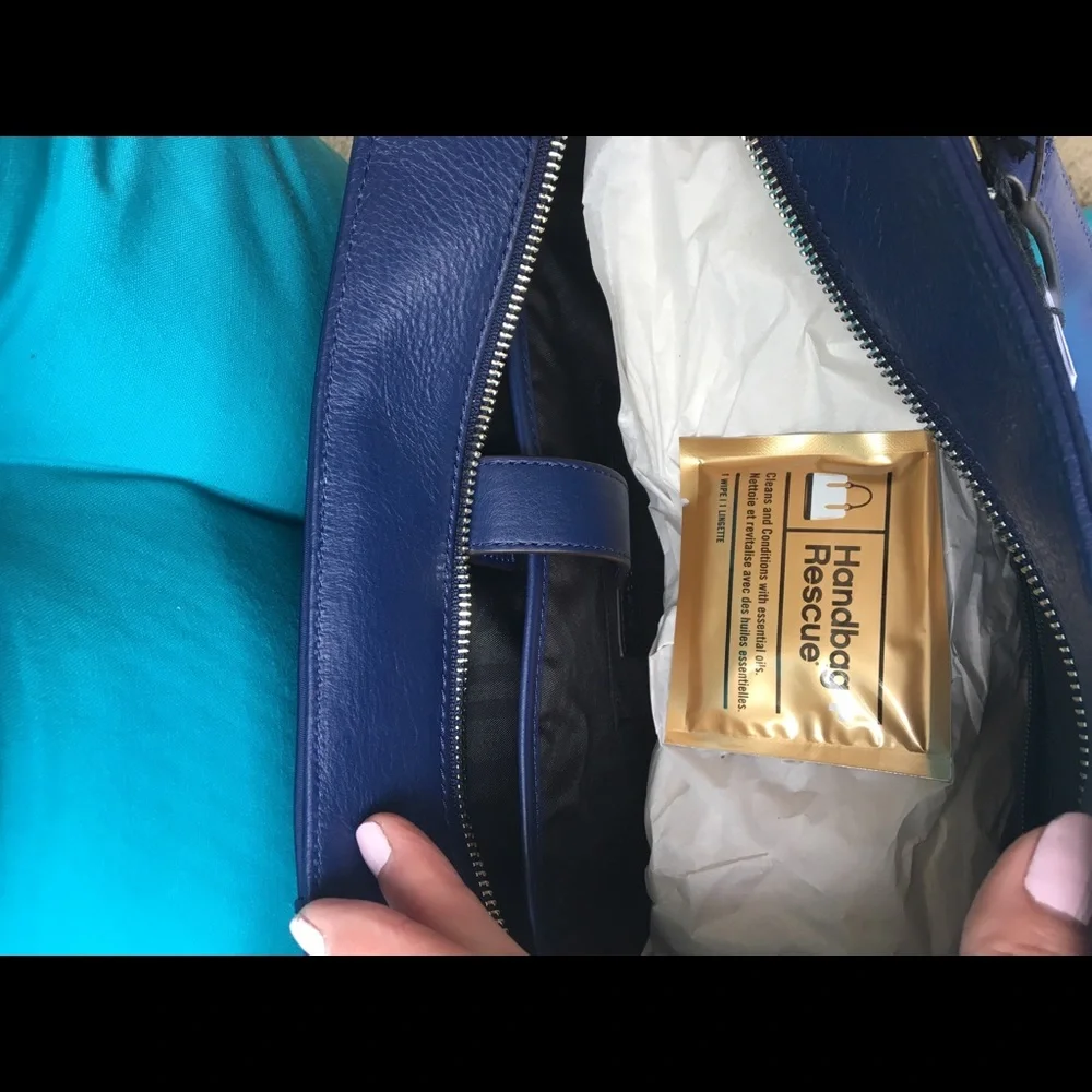 Rebecca Minkoff Blue Tote Laptop Bag